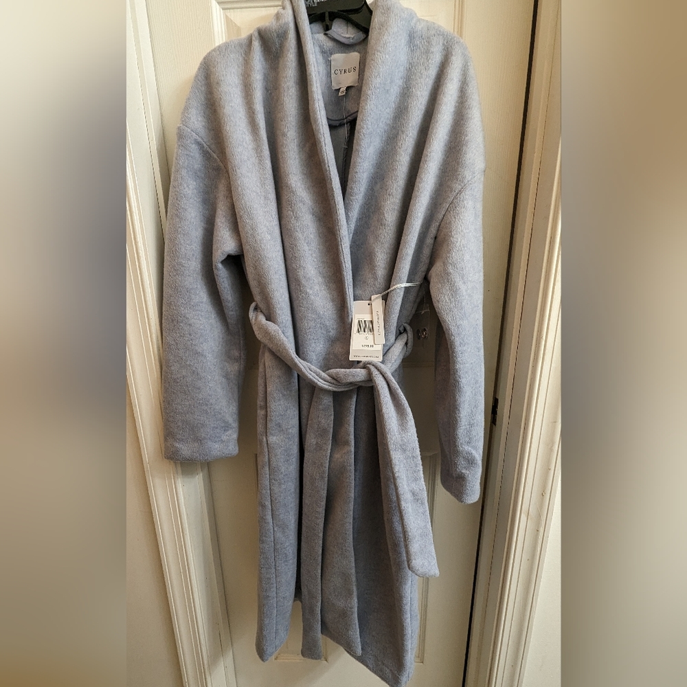 Cyrus Knits Allure Longline Winter Coat NWT